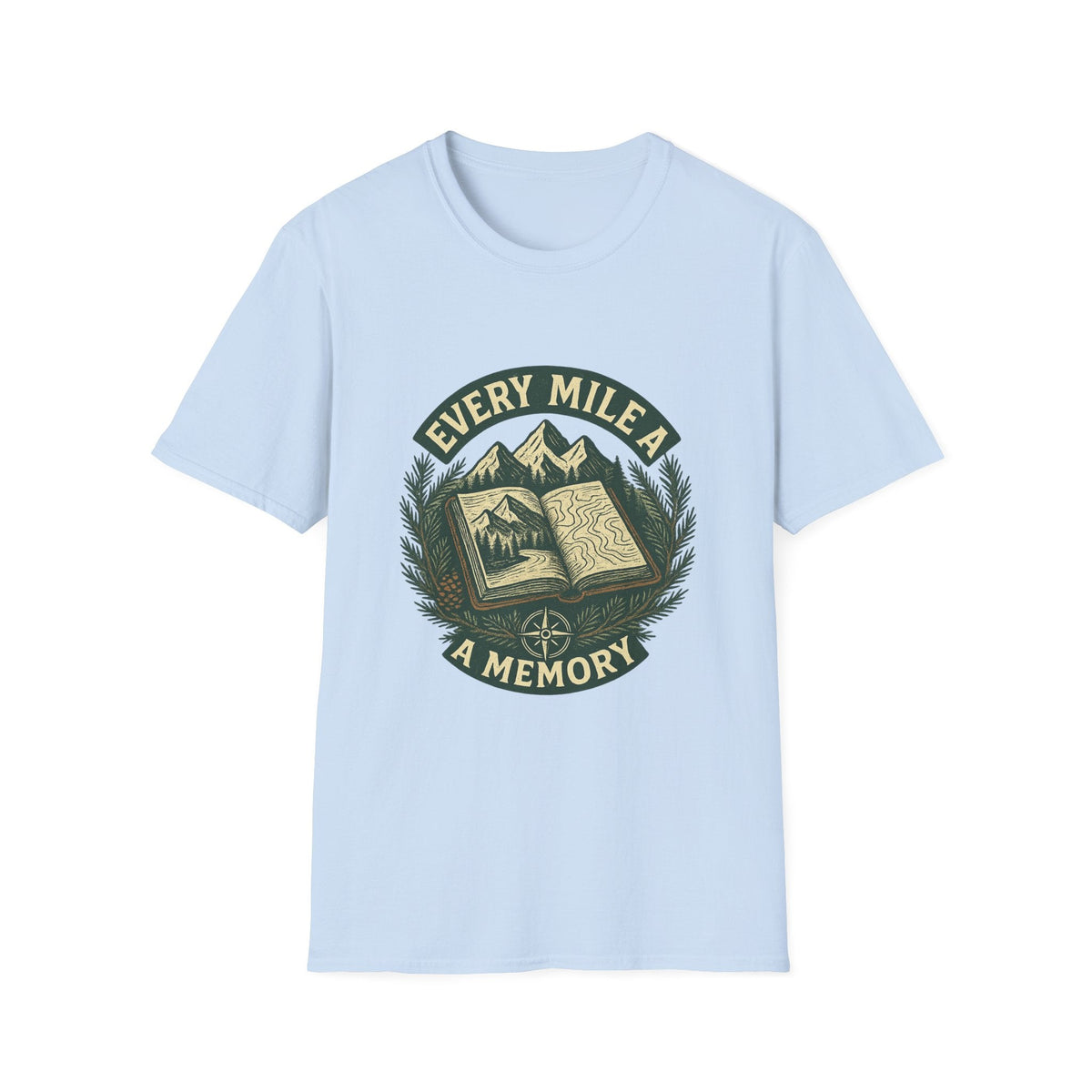 Every Mile a Memory T-Shirt | Hiking Mountain Trail Graphic | SummitPine