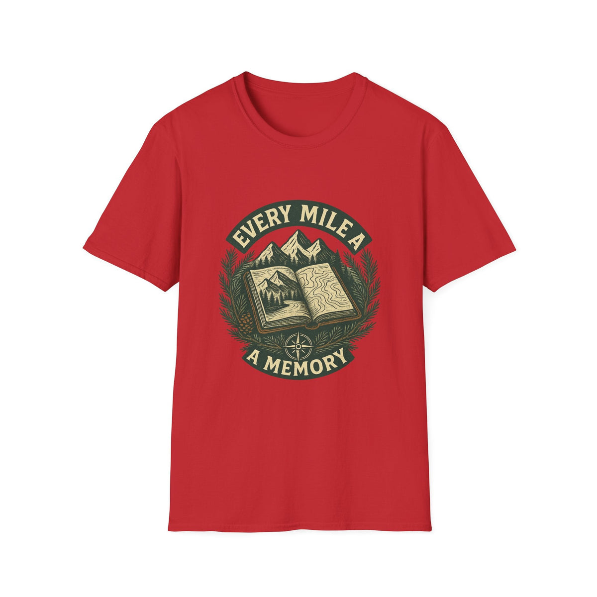 Every Mile a Memory T-Shirt | Hiking Mountain Trail Graphic | SummitPine