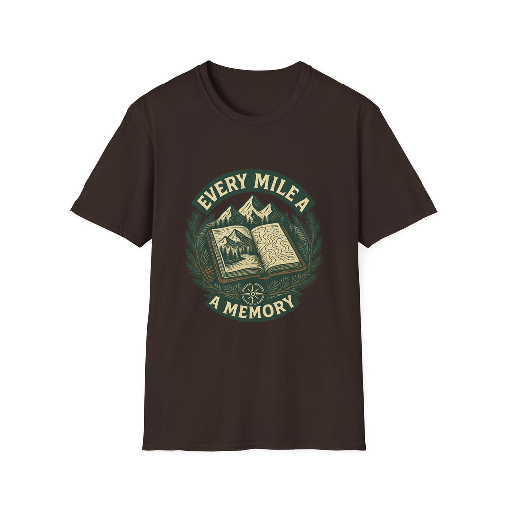 Every Mile a Memory T-Shirt | Hiking Mountain Trail Graphic | SummitPine