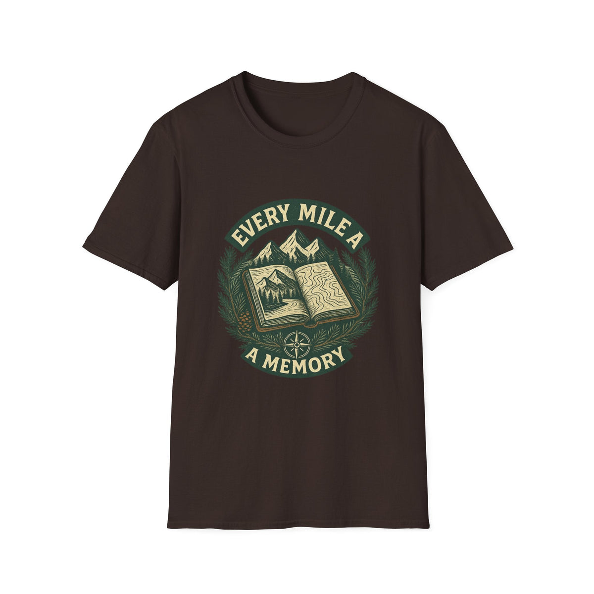 Every Mile a Memory T-Shirt | Hiking Mountain Trail Graphic | SummitPine