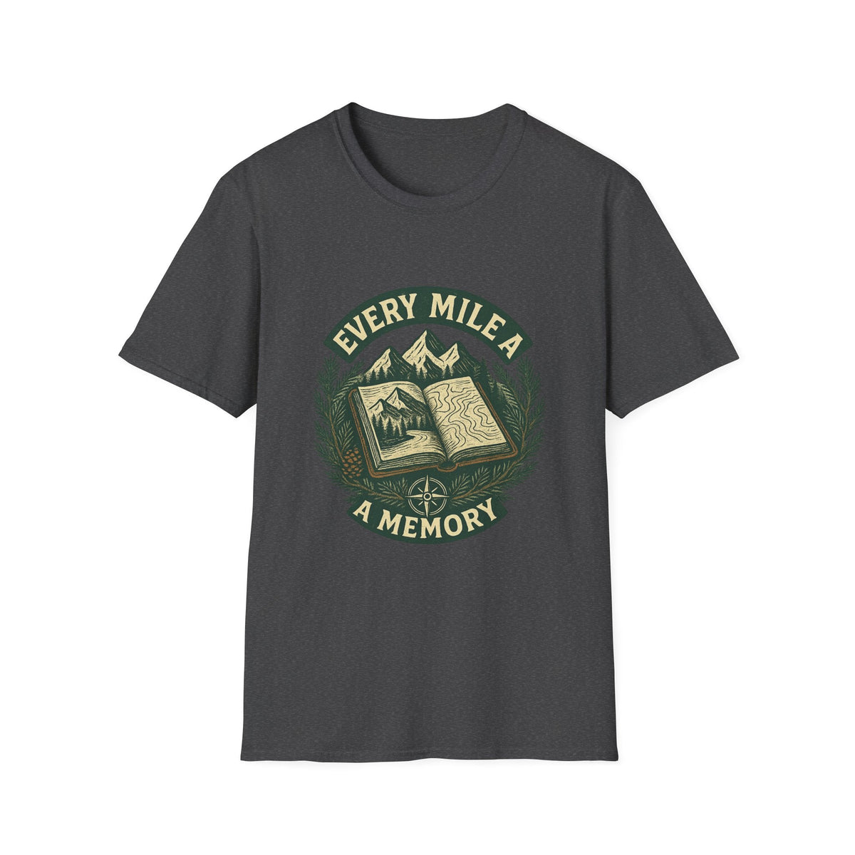 Every Mile a Memory T-Shirt | Hiking Mountain Trail Graphic | SummitPine