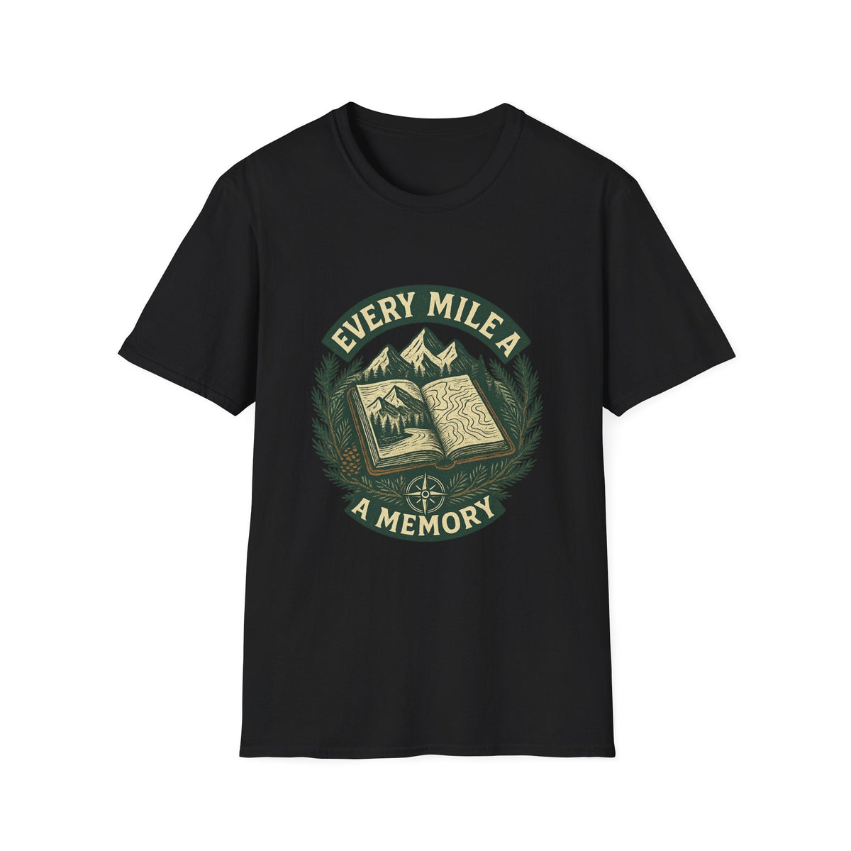 Every Mile a Memory T-Shirt | Hiking Mountain Trail Graphic | SummitPine