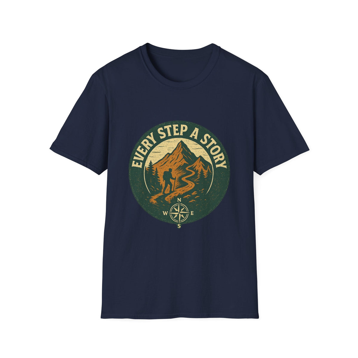 Every Step A Story T-Shirt | Mountain Hiking Trail Graphic | SummitPine