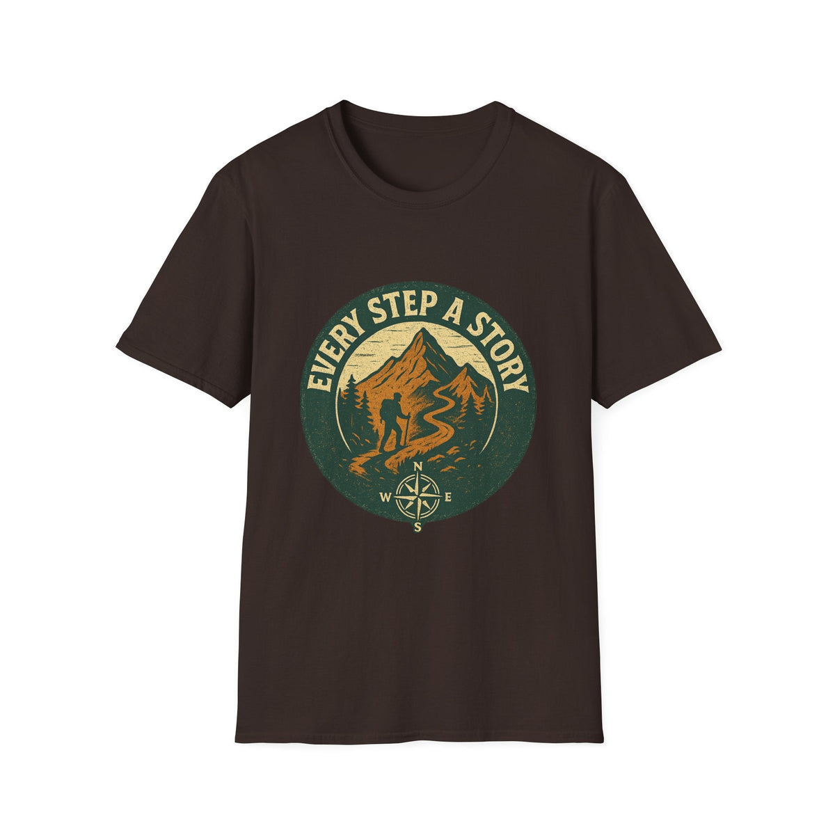Every Step A Story T-Shirt | Mountain Hiking Trail Graphic | SummitPine