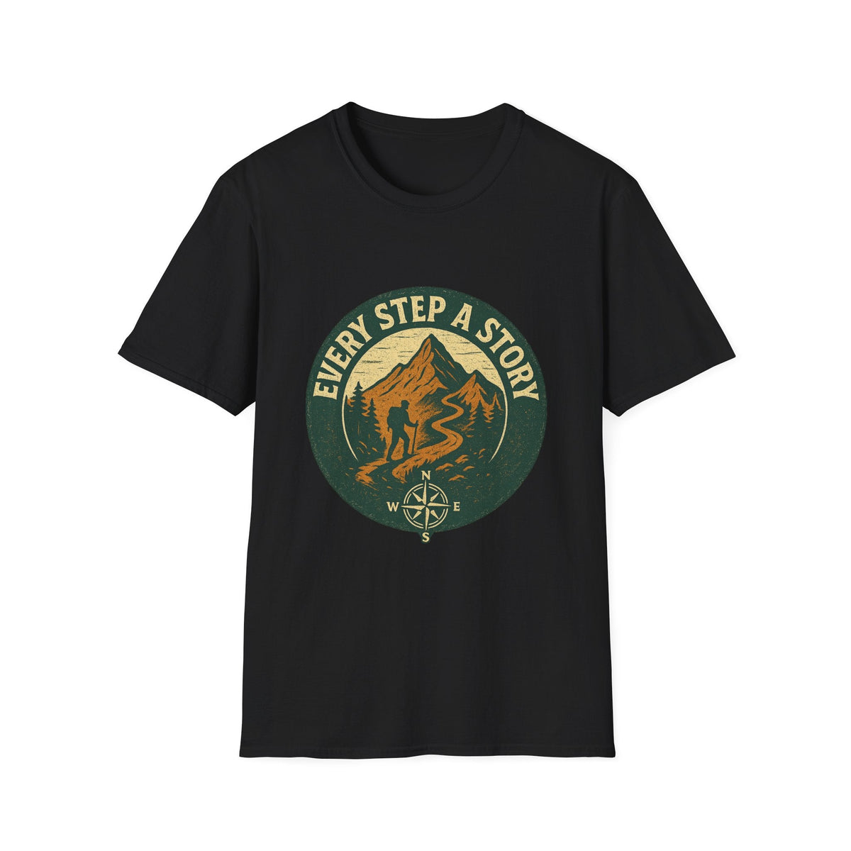 Every Step A Story T-Shirt | Mountain Hiking Trail Graphic | SummitPine