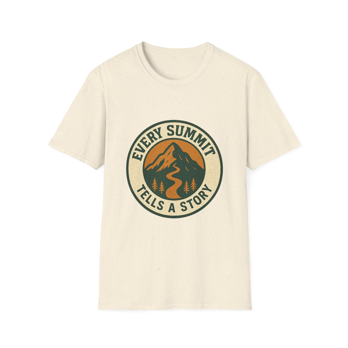 Every Summit Tells a Story T-Shirt | Mountain Adventure Badge | SummitPine