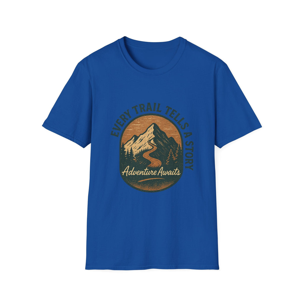 Every Trail Tells a Story Mountain Graphic Tee | Adventure Hiking Shirt | SummitPine