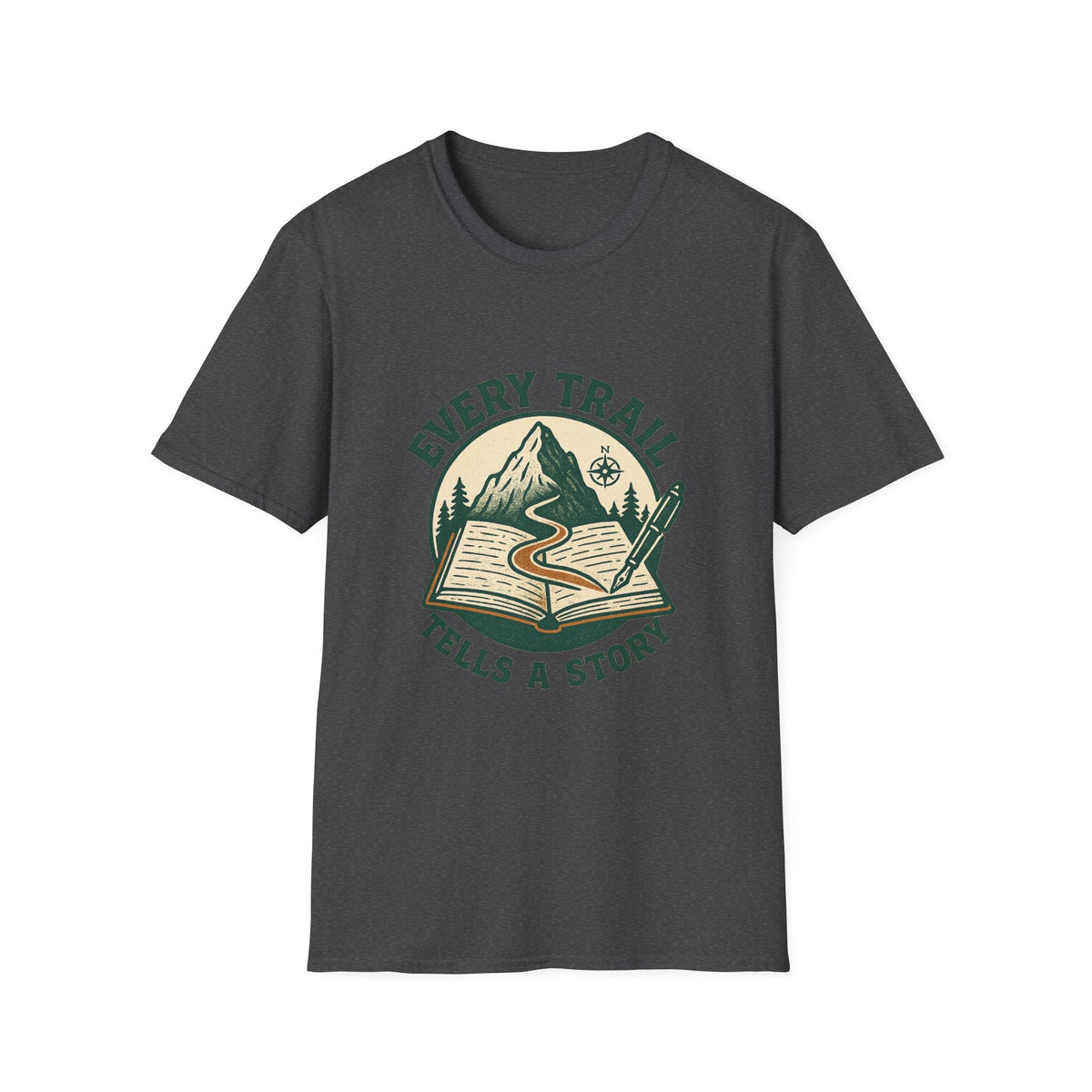 Every Trail Tells a Story T-Shirt | Hiking Mountain Adventure Tee | SummitPine