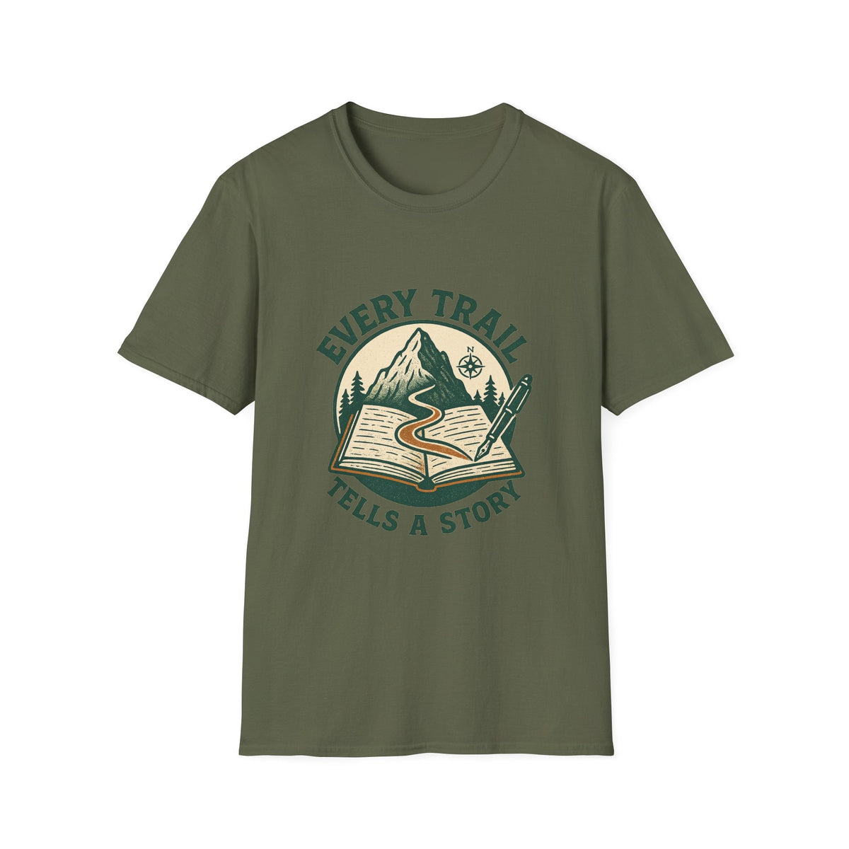 Every Trail Tells a Story T-Shirt | Hiking Mountain Adventure Tee | SummitPine