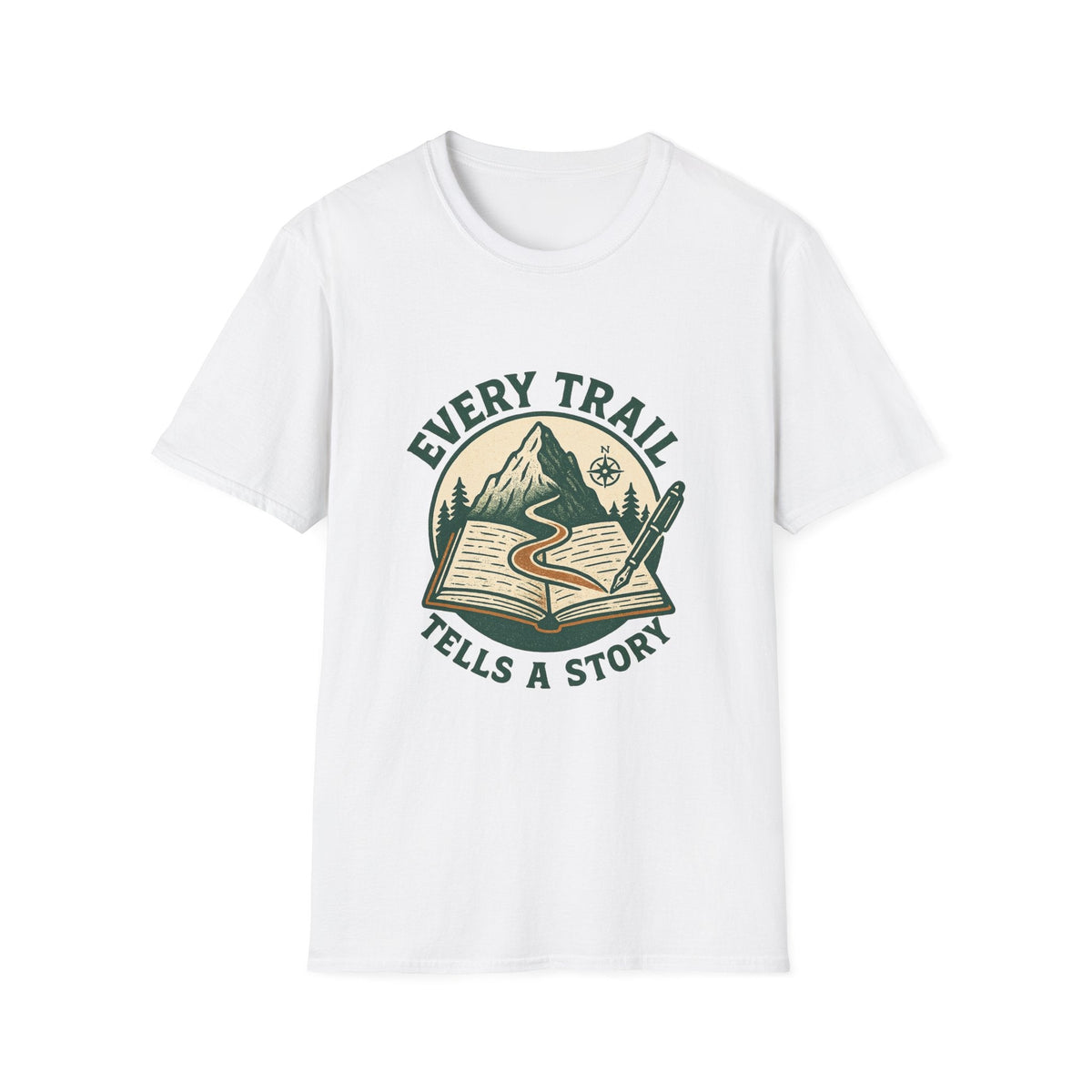 Every Trail Tells a Story T-Shirt | Hiking Mountain Adventure Tee | SummitPine