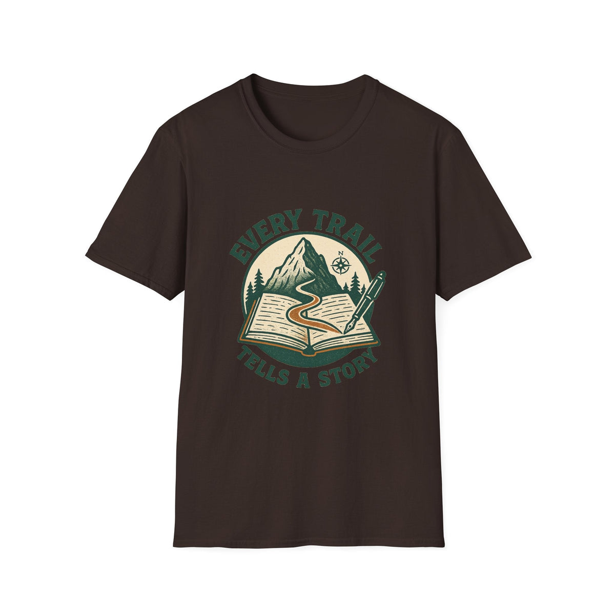 Every Trail Tells a Story T-Shirt | Hiking Mountain Adventure Tee | SummitPine