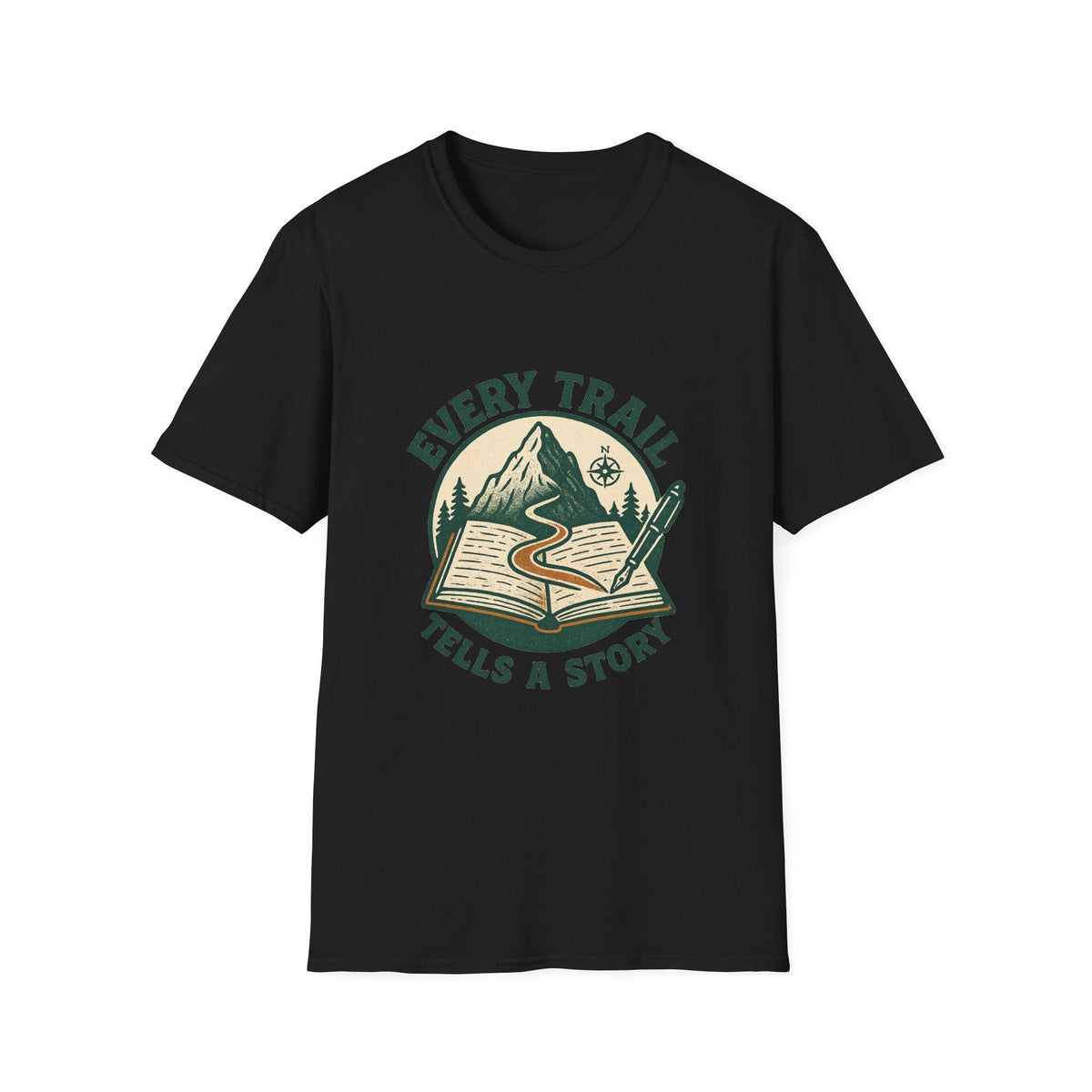 Every Trail Tells a Story T-Shirt | Hiking Mountain Adventure Tee | SummitPine