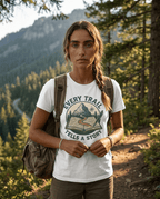 Every Trail Tells a Story T-Shirt | Hiking Mountain Adventure Tee | SummitPine