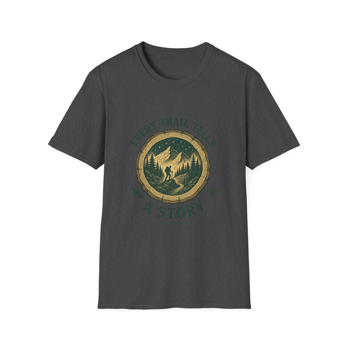 Every Trail Tells a Story T-Shirt | Hiking Mountain Graphic Tee | SummitPine