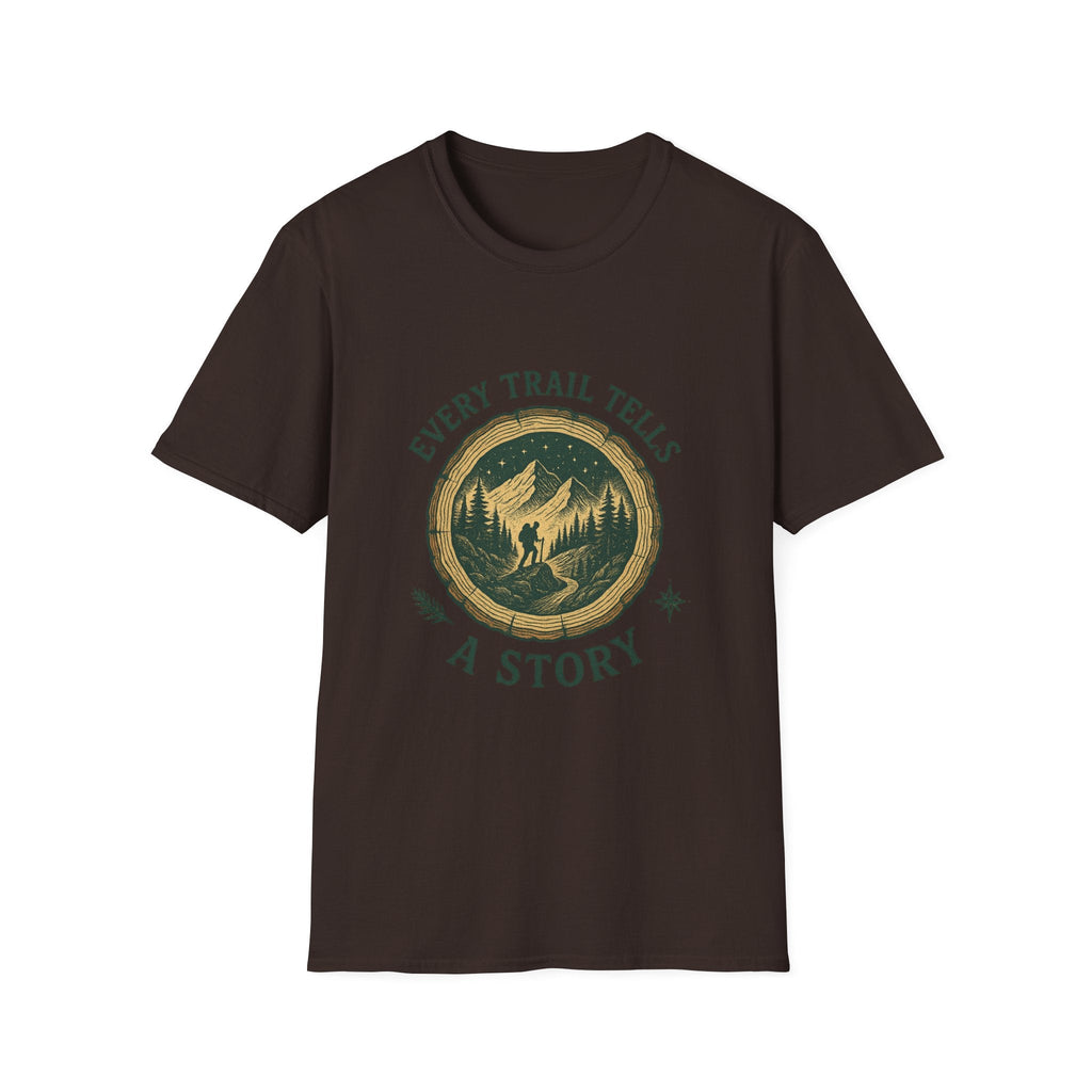 Every Trail Tells a Story T-Shirt | Hiking Mountain Graphic Tee | SummitPine