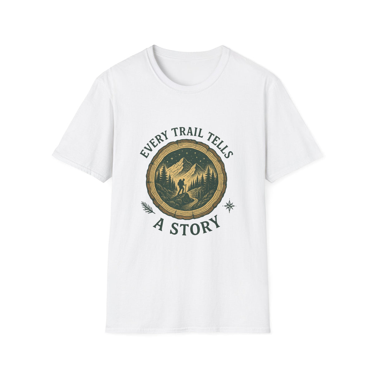 Every Trail Tells a Story T-Shirt | Hiking Mountain Graphic Tee | SummitPine