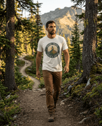 Every Trail Tells a Story T-Shirt | Hiking Mountain Sunset Tee | SummitPine