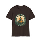 Every Trail Tells a Story T-Shirt | Hiking Mountain Sunset Tee | SummitPine