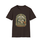 Every Trail Tells a Story T-Shirt | Hiking Mountains Compass Patch | SummitPine