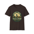 Every Trail Tells a Story T-Shirt | Hiking Retro Mountain Design | SummitPine