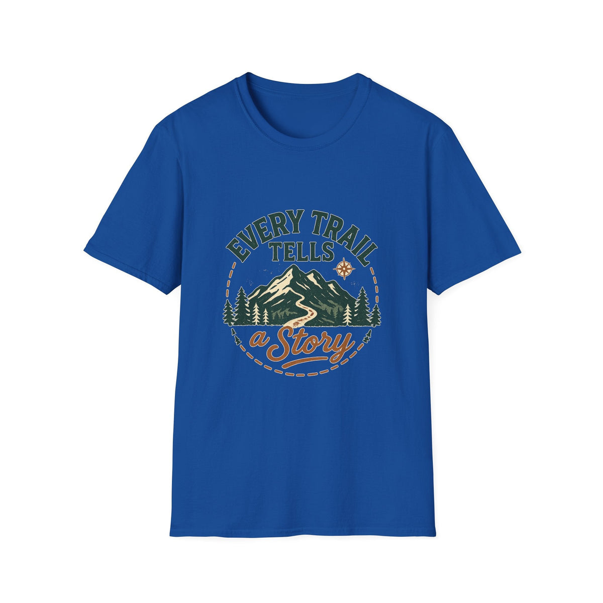 Every Trail Tells a Story T-Shirt | Mountain Hiking Adventure Tee | SummitPine