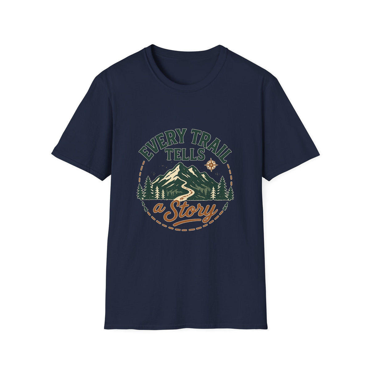 Every Trail Tells a Story T-Shirt | Mountain Hiking Adventure Tee | SummitPine