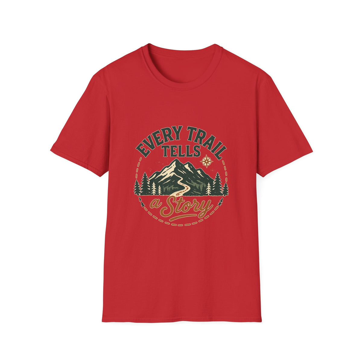 Every Trail Tells a Story T-Shirt | Mountain Hiking Adventure Tee | SummitPine