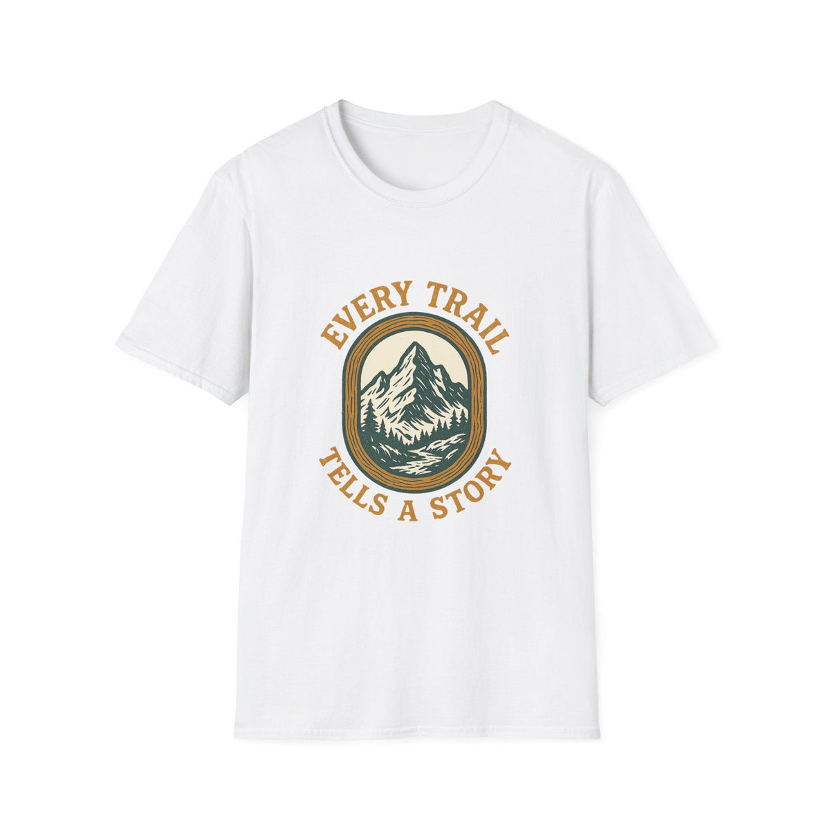 Every Trail Tells a Story T-Shirt | Mountain Hiking Graphic Tee | SummitPine