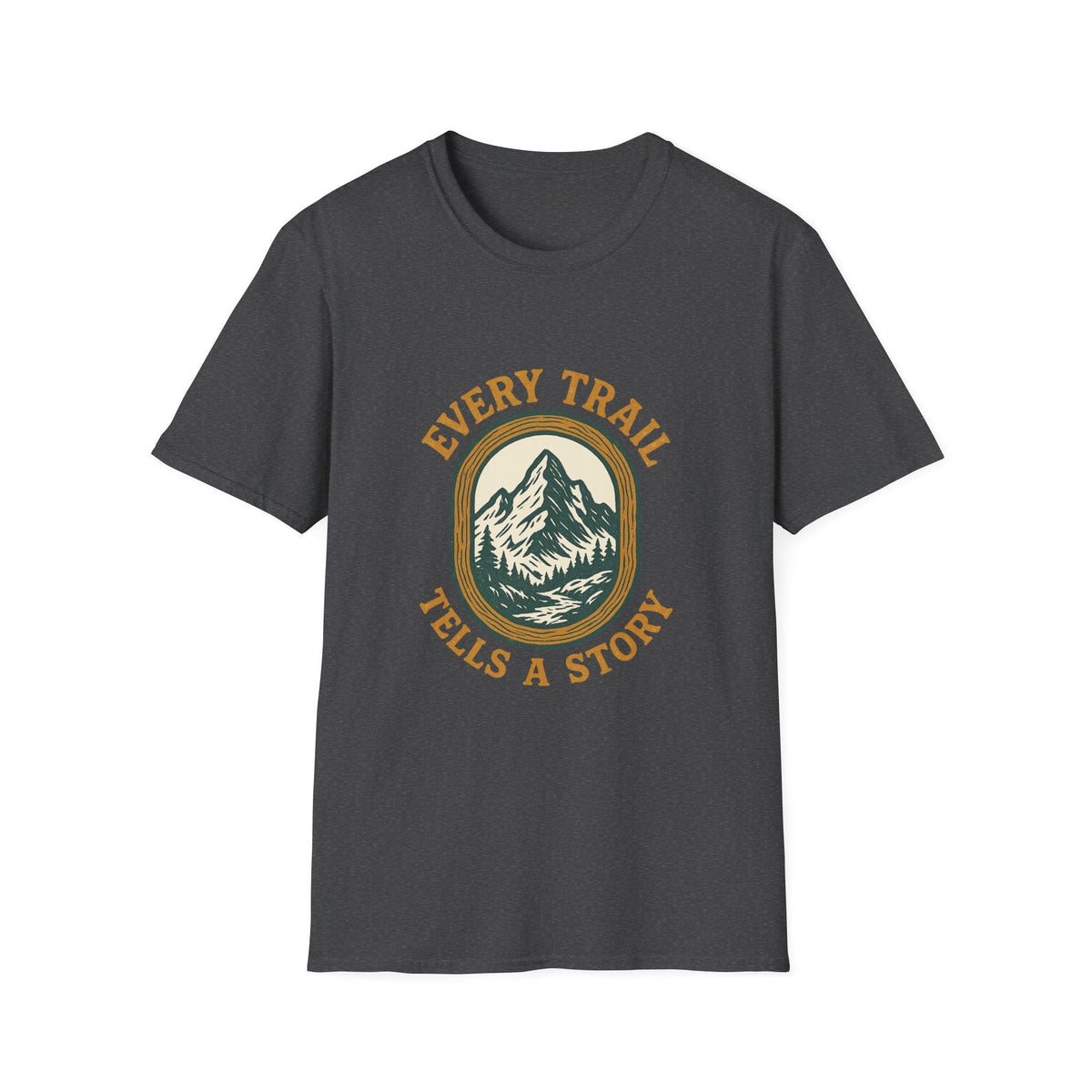 Every Trail Tells a Story T-Shirt | Mountain Hiking Graphic Tee | SummitPine