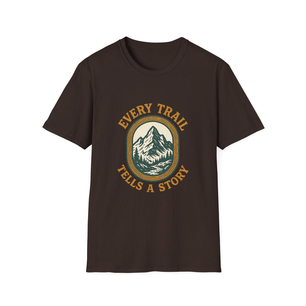 Every Trail Tells a Story T-Shirt | Mountain Hiking Graphic Tee | SummitPine