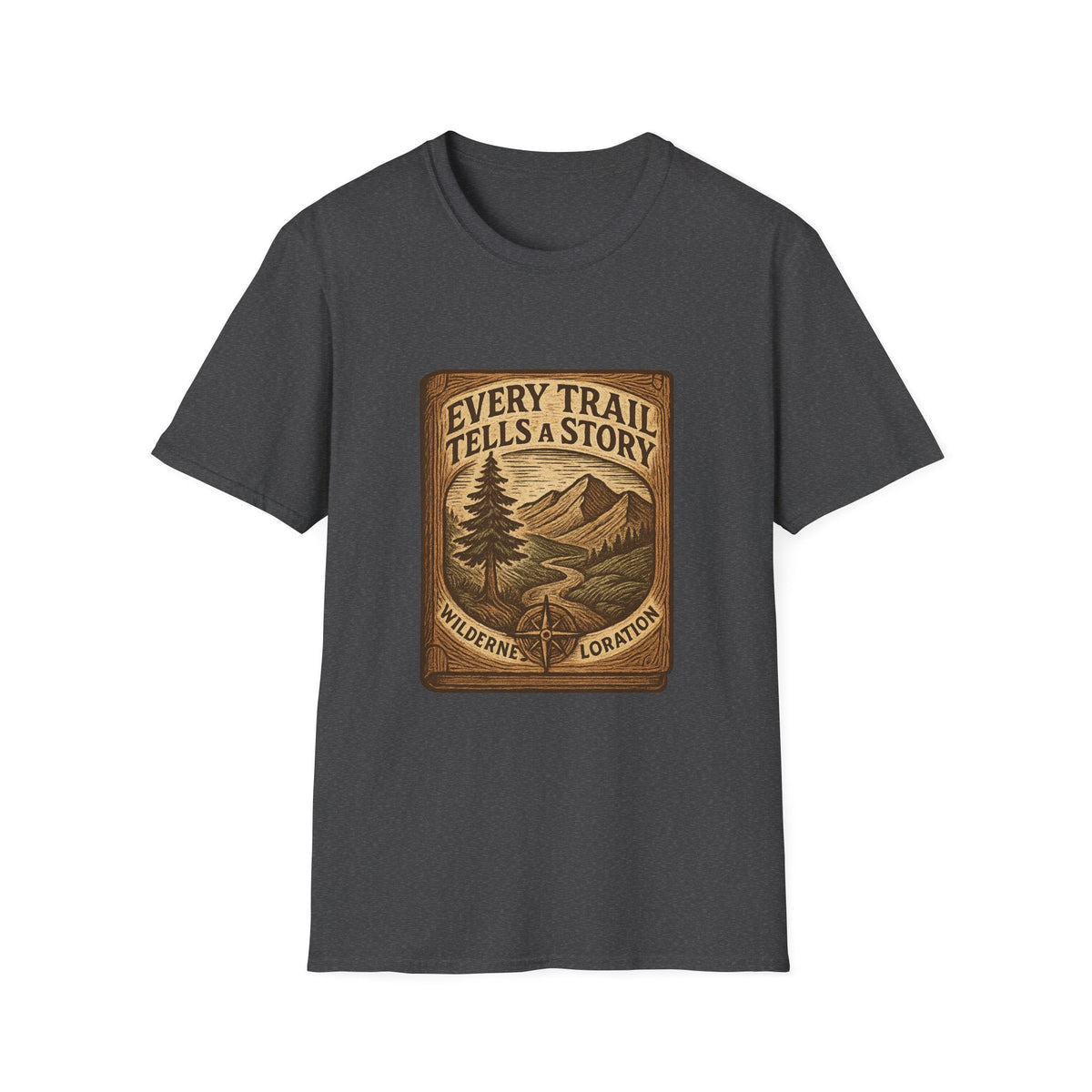 Every Trail Tells a Story T-Shirt | Mountain Hiking Nature Graphic | SummitPine