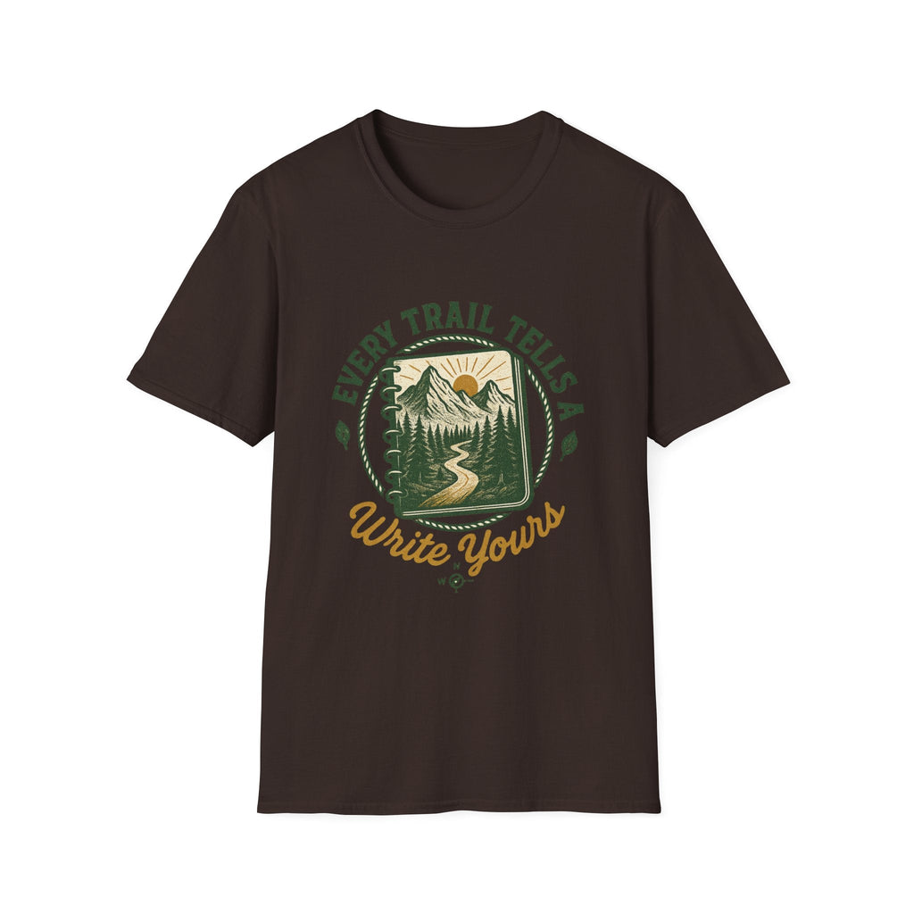 Every Trail Tells A Story T-Shirt | Mountain Hiking Nature Graphic | SummitPine