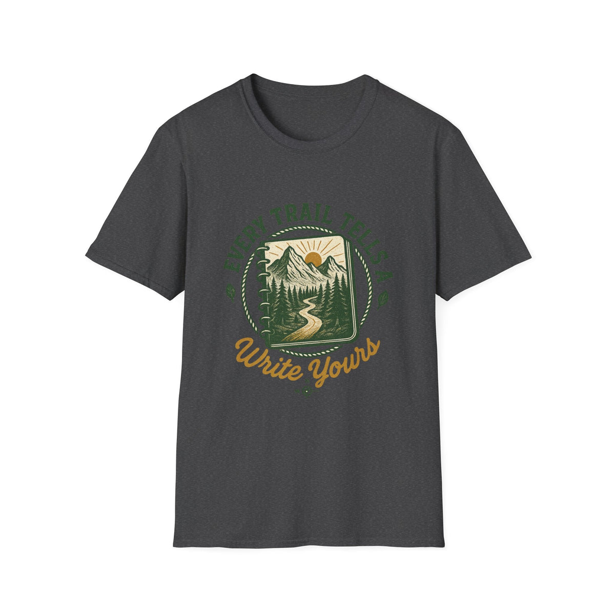 Every Trail Tells A Story T-Shirt | Mountain Hiking Nature Graphic | SummitPine