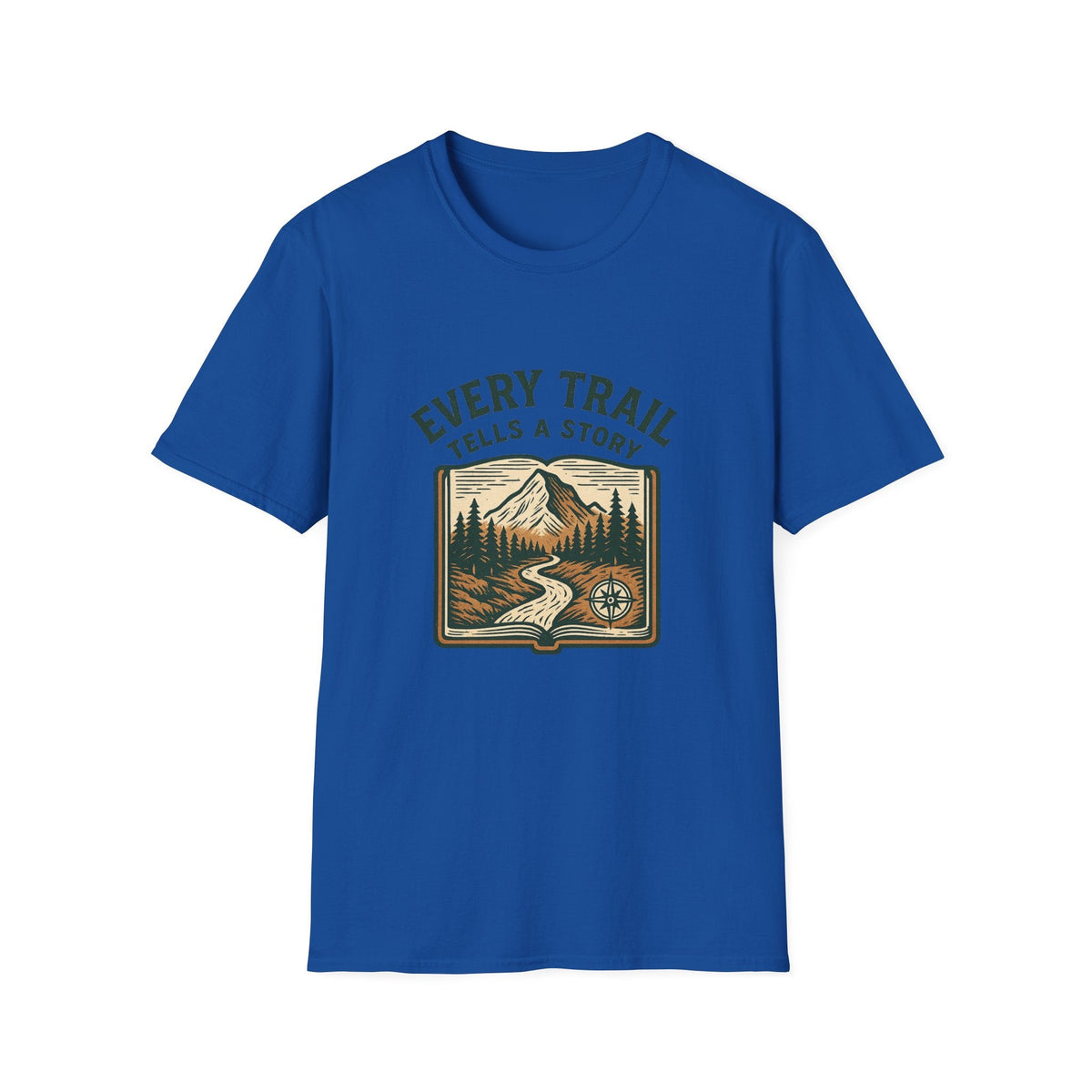 Every Trail Tells a Story T-Shirt | Mountain Hiking Nature Graphic | SummitPine