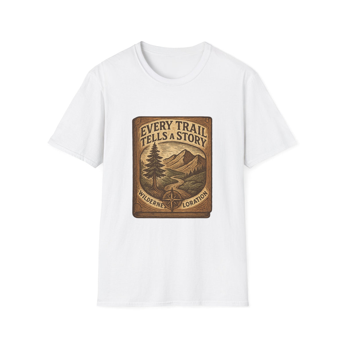 Every Trail Tells a Story T-Shirt | Mountain Hiking Nature Graphic | SummitPine