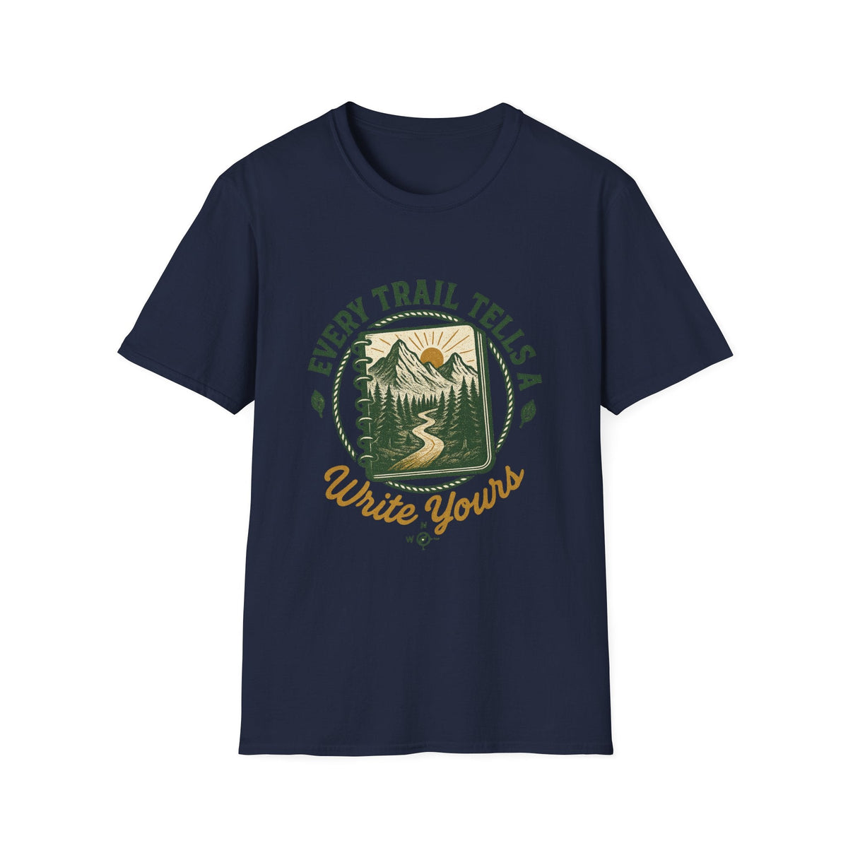 Every Trail Tells A Story T-Shirt | Mountain Hiking Nature Graphic | SummitPine