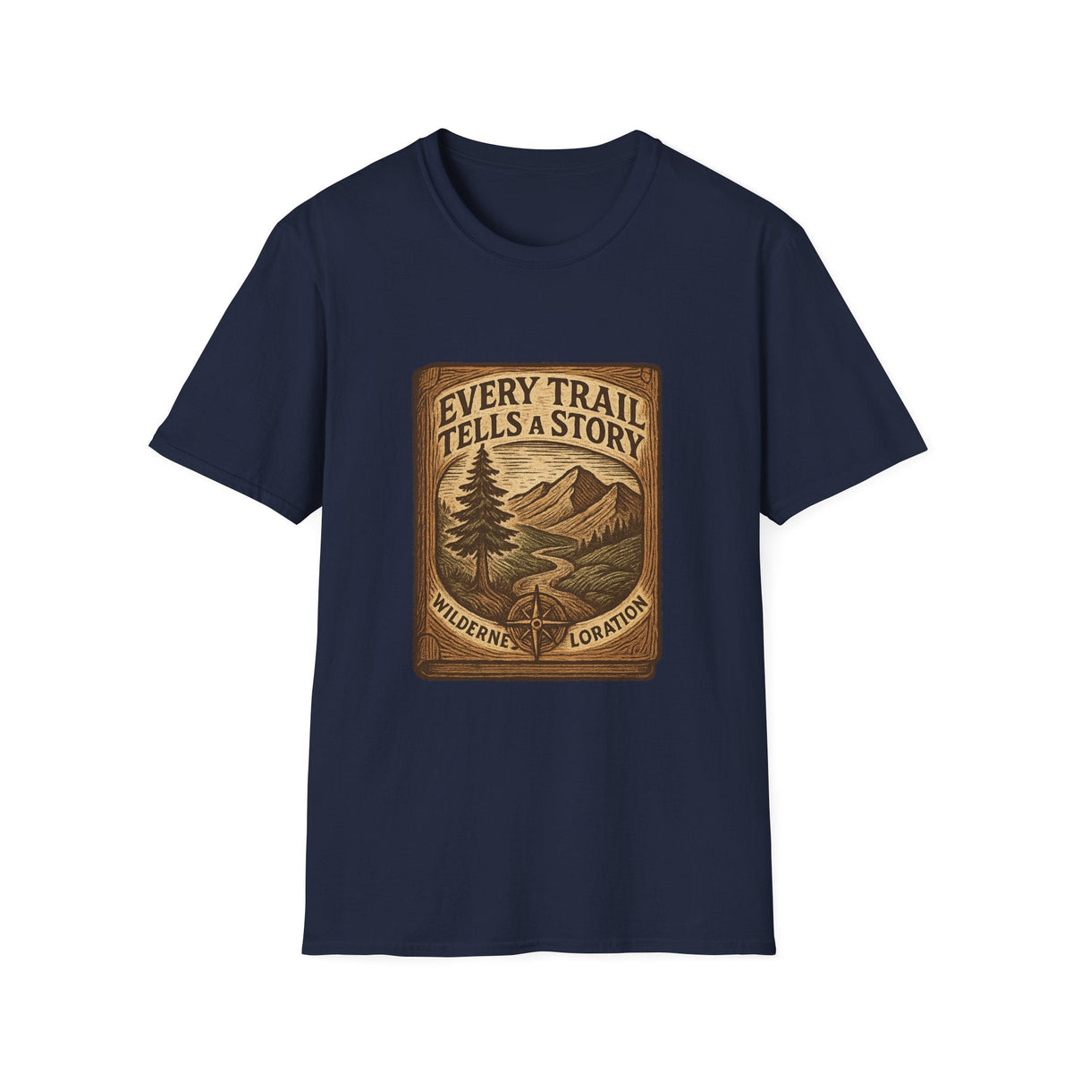 Every Trail Tells a Story T-Shirt | Mountain Hiking Nature Graphic | SummitPine