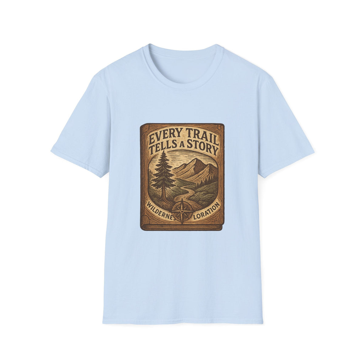 Every Trail Tells a Story T-Shirt | Mountain Hiking Nature Graphic | SummitPine