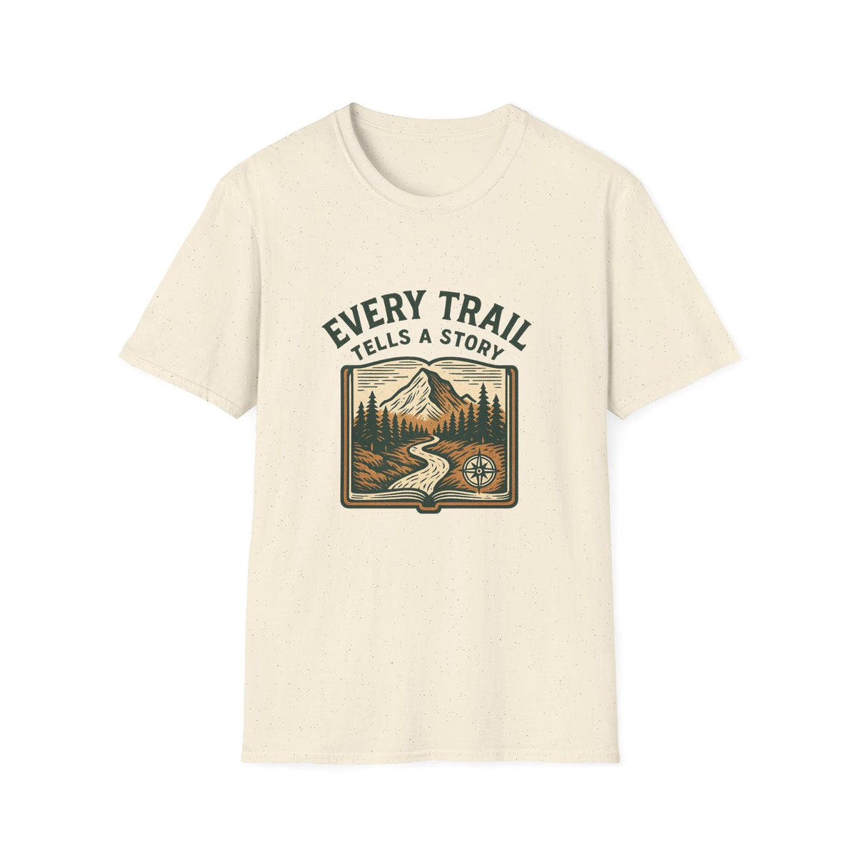 Every Trail Tells a Story T-Shirt | Mountain Hiking Nature Graphic | SummitPine