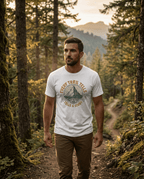 Every Trail Tells Mountain T-Shirt | Hiking Nature Adventure | SummitPine