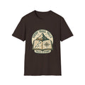 Every Trail Tells Story T-Shirt | Mountain, Open Book, Compass Design | SummitPine