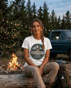 Family Adventure Squad T-Shirt | Camping Mountains Campfire Design | SummitPine