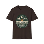 Family Adventure Squad T-Shirt | Camping Mountains Campfire Design | SummitPine