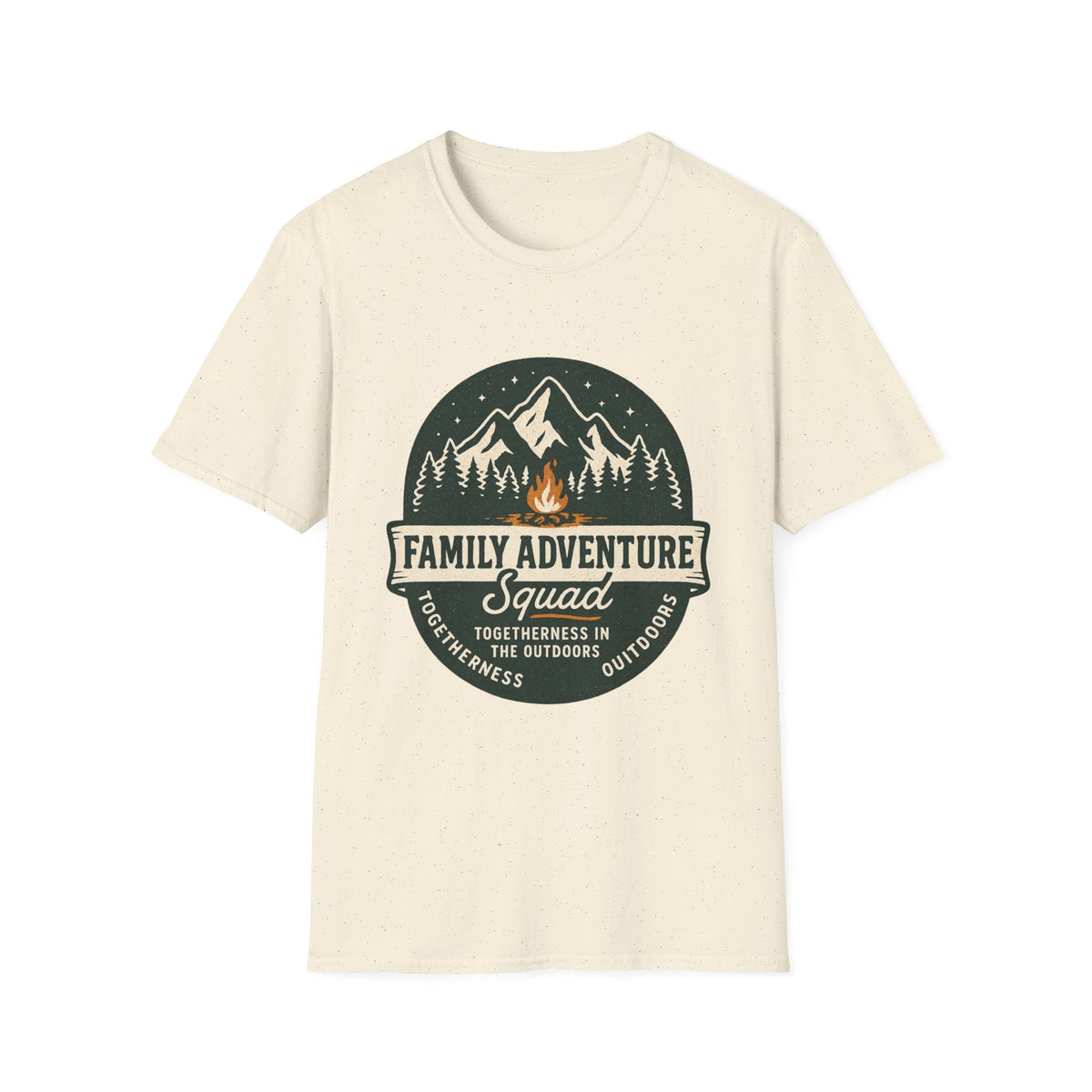 Family Adventure Squad T-Shirt | Camping Mountains Campfire Design | SummitPine
