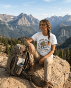 I Thought You Said Flat Trail T-Shirt | Hiking Bear Graphic | SummitPine
