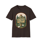Just Another Half Mile T-Shirt | Hiking Mountains Vintage Trail Design | SummitPine