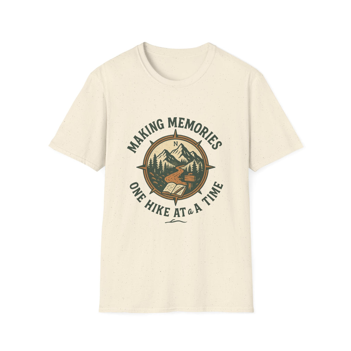 Making Memories Hiking T-Shirt | Mountain Compass Trail Graphic | SummitPine