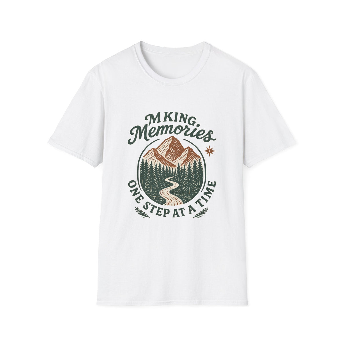 Making Memories T-Shirt | Mountain Trail Graphic, Outdoor Adventure | SummitPine