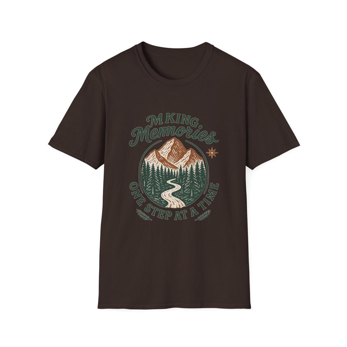 Making Memories T-Shirt | Mountain Trail Graphic, Outdoor Adventure | SummitPine