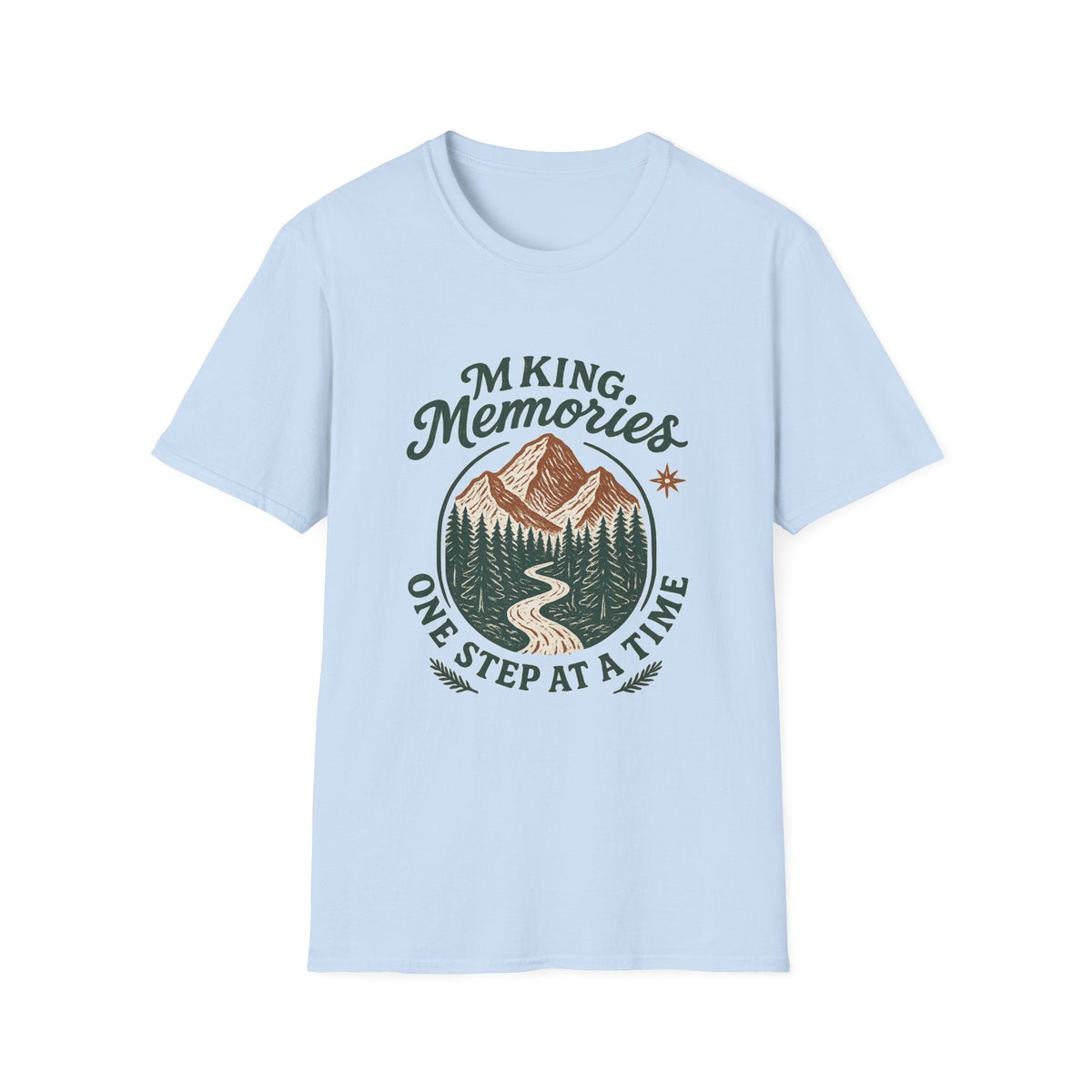 Making Memories T-Shirt | Mountain Trail Graphic, Outdoor Adventure | SummitPine
